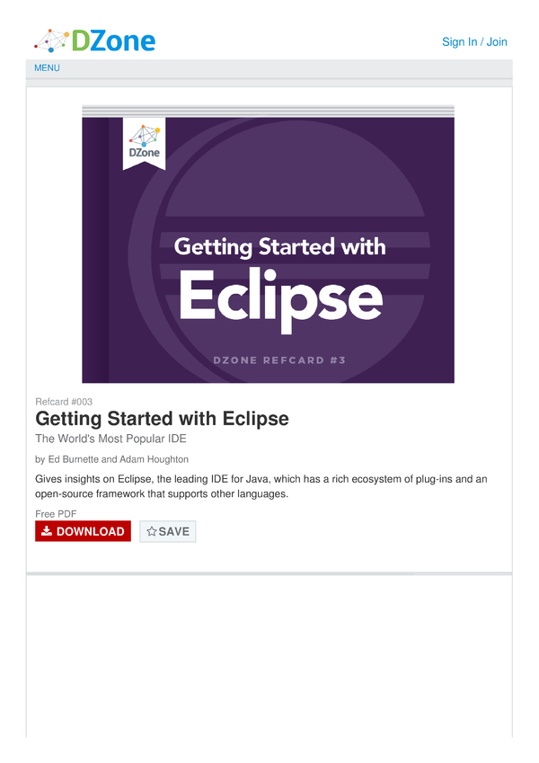 Eclipse shortcuts pdf